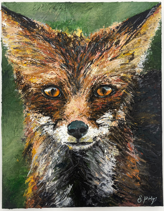 Print•Scraggly Fox